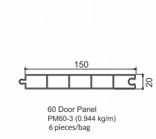 60mm Casement Door Series