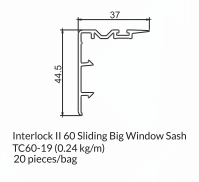 60mm Sliding Window & Door Series