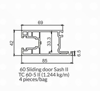 60mm Sliding Window & Door Series