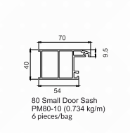 80mm Casement Door Series