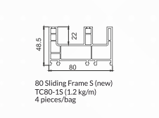 80mm Sliding Window & Door Series