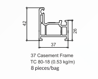 80mm Sliding Window & Door Series