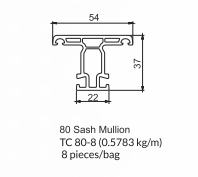 80mm Sliding Window & Door Series