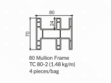 80mm Sliding Window & Door Series