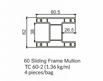 60mm Sliding Window & Door Series