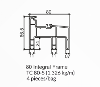80mm Sliding Window & Door Series