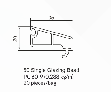 60mm Casement Window Series