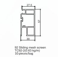92mm Sliding Window & Door Series