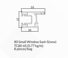 80mm Sliding Window & Door Series