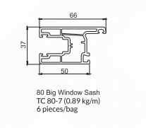 80mm Sliding Window & Door Series