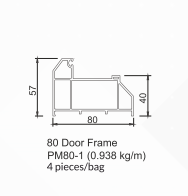 80mm Casement Door Series