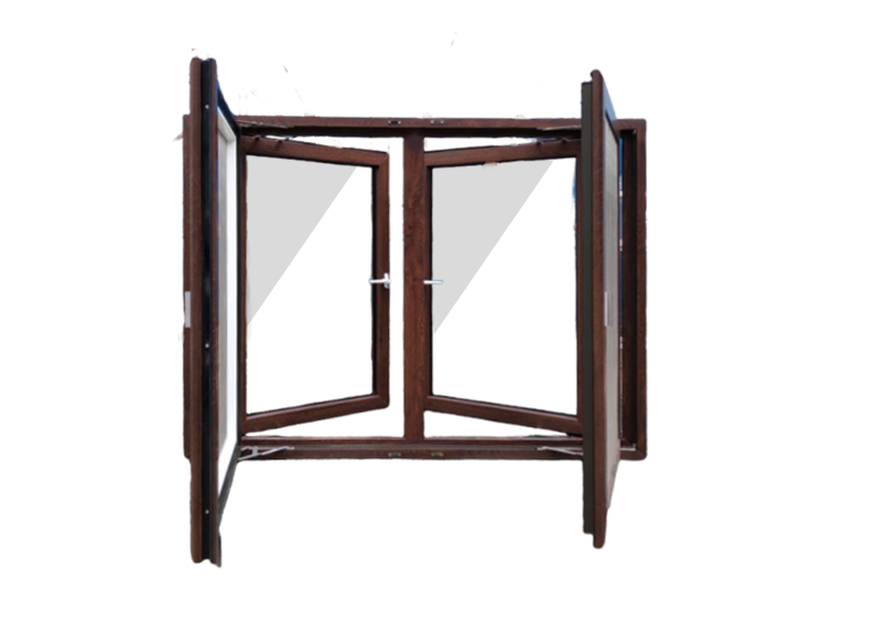 Walnut Laminated Screen Window 